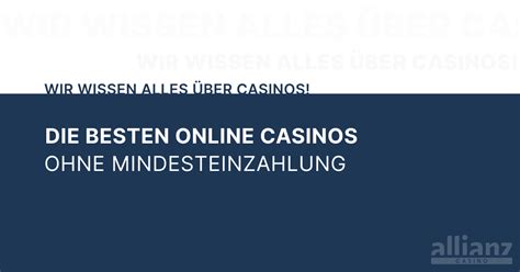 online casino ohne mindesteinzahlung